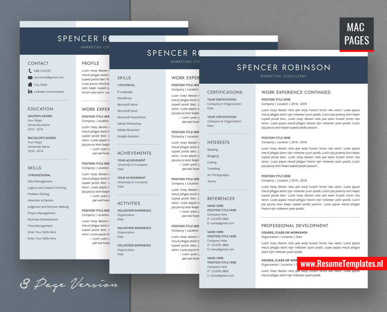 For Mac Pages Simple Resume Template - Www.resumetemplates.nl Mac Pages Resume Template Curriculum Vitae Professional Resume Modern Resume Creative Resume Simple Resume Editable Resume Job Winning Resume RTNL CV Template 30 4 1339x1080 